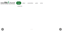 Tablet Screenshot of nlrchurch.org